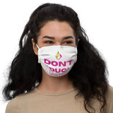 Don't Touch My Hair Premium Face Mask