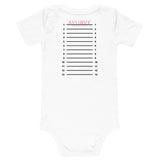 Infant Length Check T-Shirt